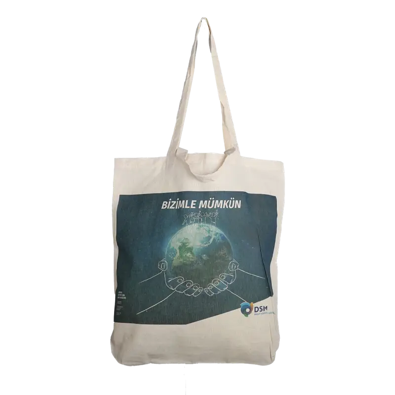Bizimle + ham bez çantası