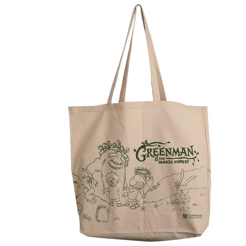 Greenman 4 Baskılı Kanvas Çanta
