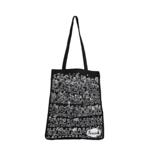 siyah ham bez çanta